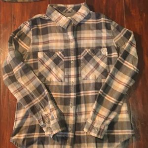 Vans long sleeve flannel
